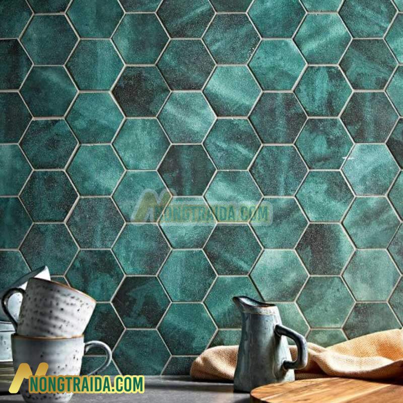 Gạch Mosaic Lục Giác