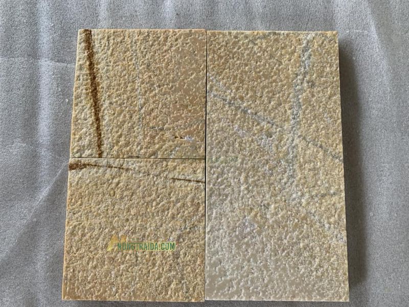 Đá băm vàng cà rốt 10x20cm