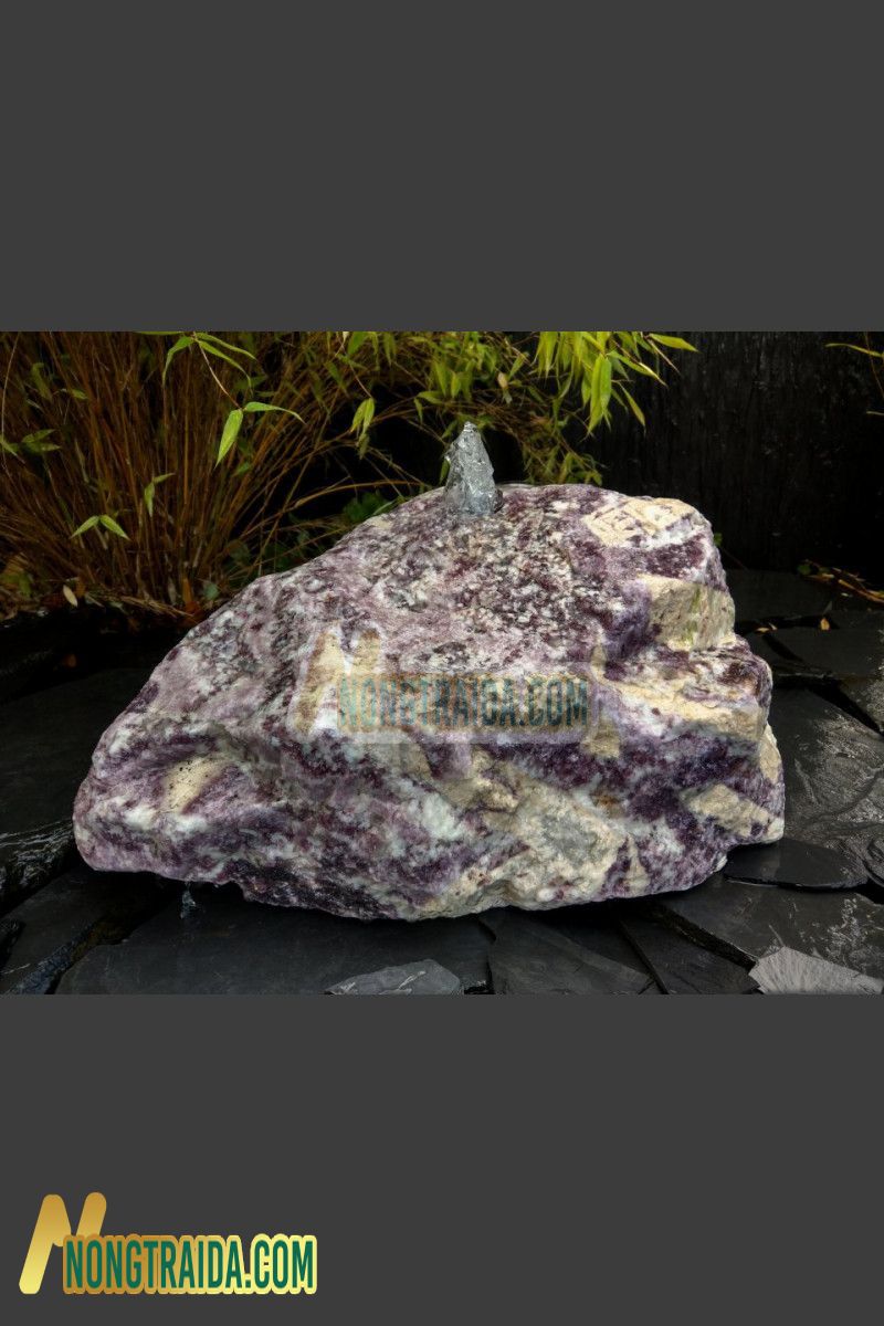 Đá đài phun nước Lepidolite 50kg