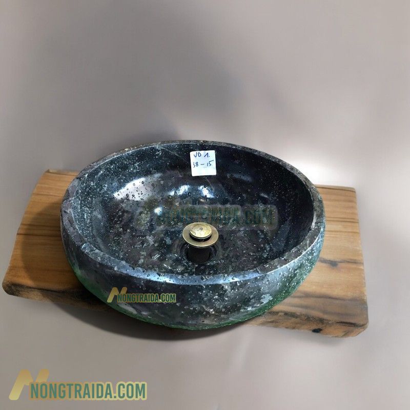 Lavabo đá cuội xanh Ấn