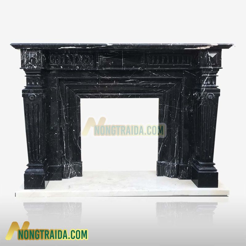 Ống sưởi đá đen | Ống sưởi bằng đá Nero Marquina