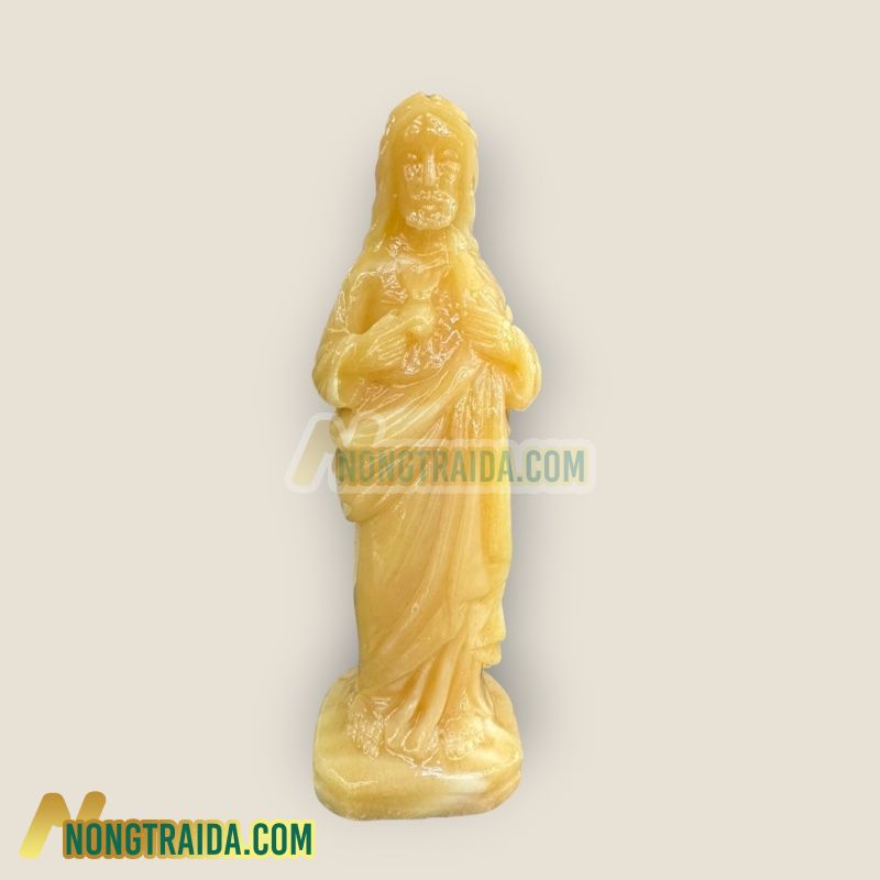 Tượng công giáo, Tượng thánh tâm chúa Giêsu, chúa Jesus đá ngọc hoàng long – Cao 20cm