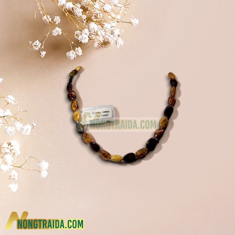 Vòng cổ Hổ Phách Baltic cao cấp Haodsa