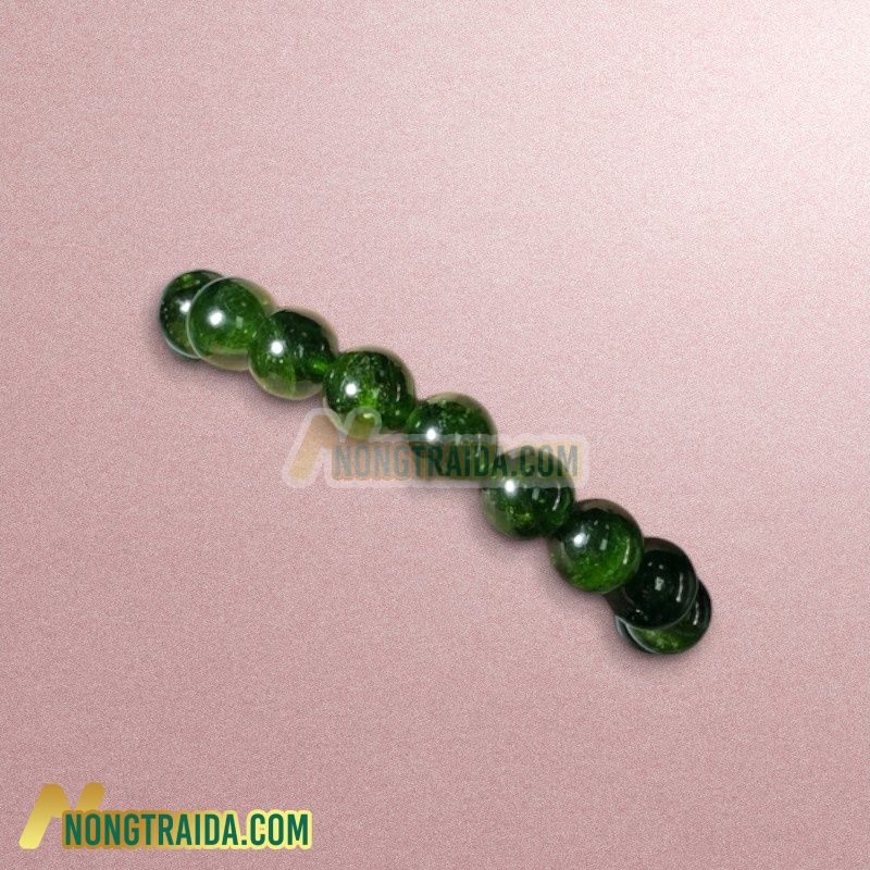 Vòng đá Diopside 10mm cao cấp chuẩn 6A(-) Hadosa