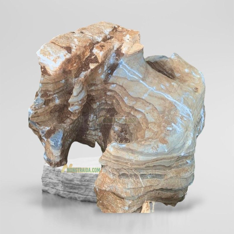 Đá cổ thạch Nghệ An 39x85x38cm