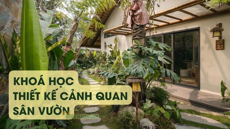 Khóa Học Thiết Kế Cảnh Quan Sân Vườn Online Cấp Tốc