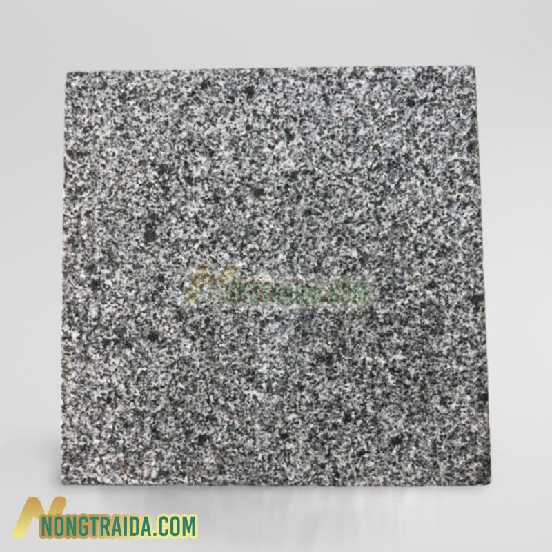 Đá granite đen Phú Yên mặt băm 30x30x2cm