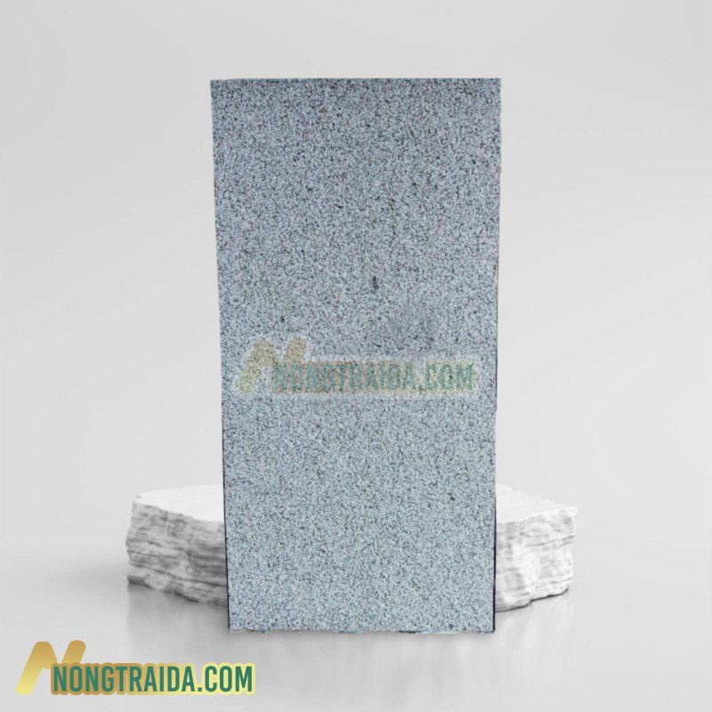 Đá granite đen Sông Hinh mặt băm 30x60x2cm